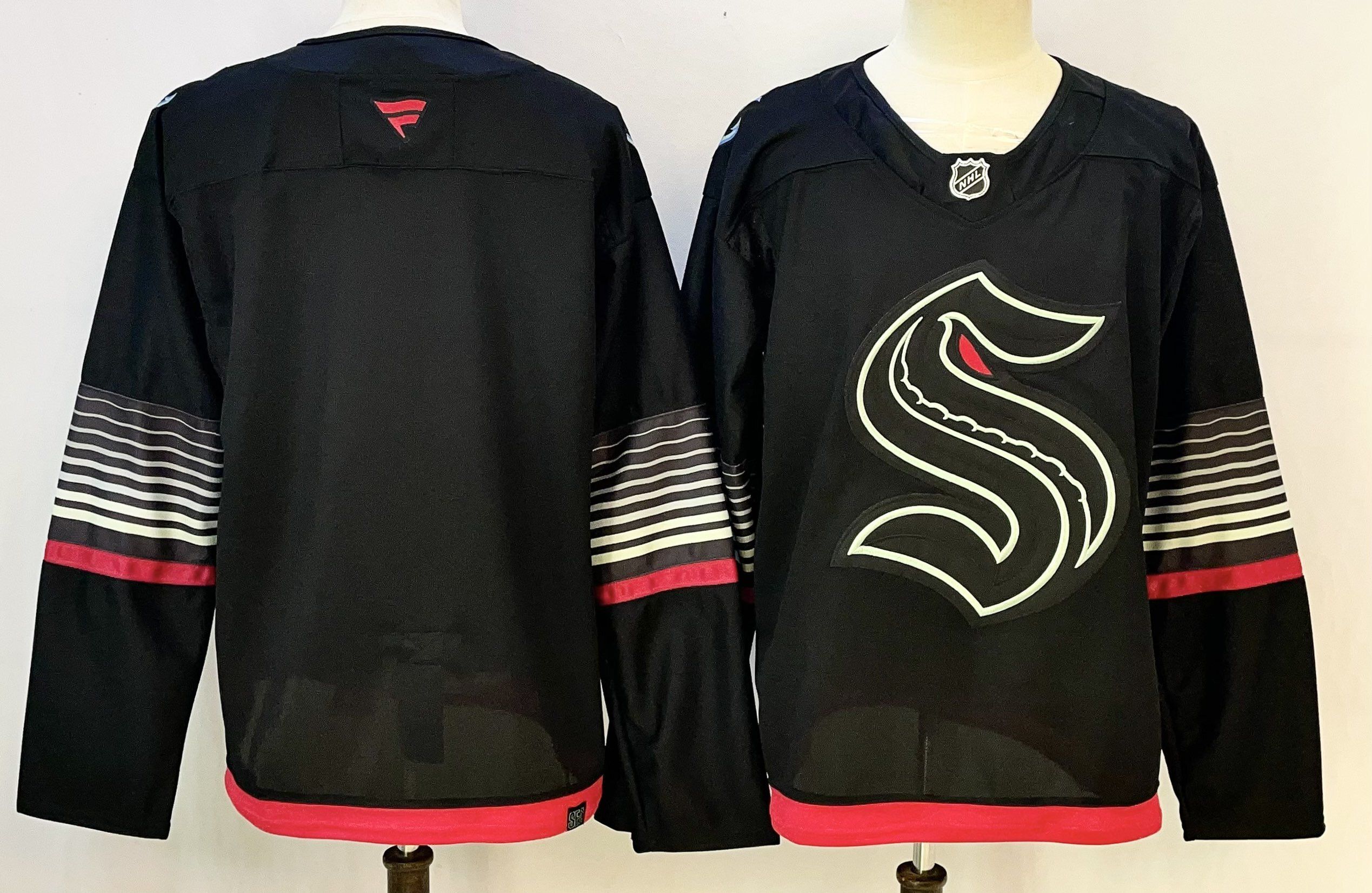 Men Seattle Kraken Blank Black 2026 Adidias NHL Jersey style 001->more nhl jerseys->NHL Jersey
